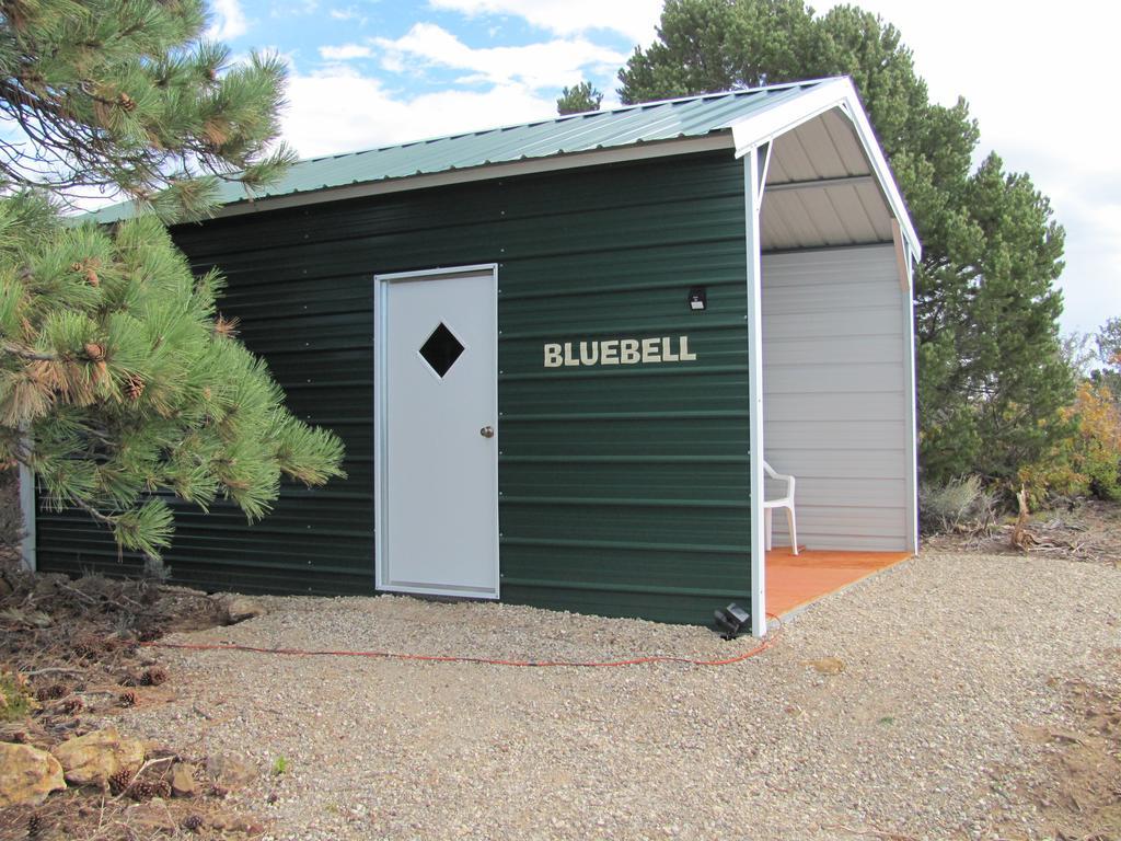 Bluebell Cabin, Glamour Cabin Camping, Stunning Night Sky Monticello Exterior foto